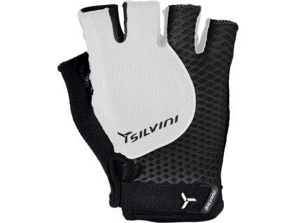 Silvini cyklo rukavice junior Sasso CA1024 black/white