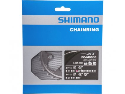 převodník 28z Shimano XT FC-M8000 2x11 4 díry