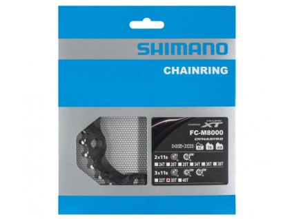 převodník 30z Shimano XT FC-M8000 3x11 4 díry