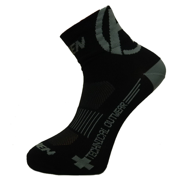 ponožky HAVEN LITE SILVER NEO 2páry černo/šedé Velikost: 42-43