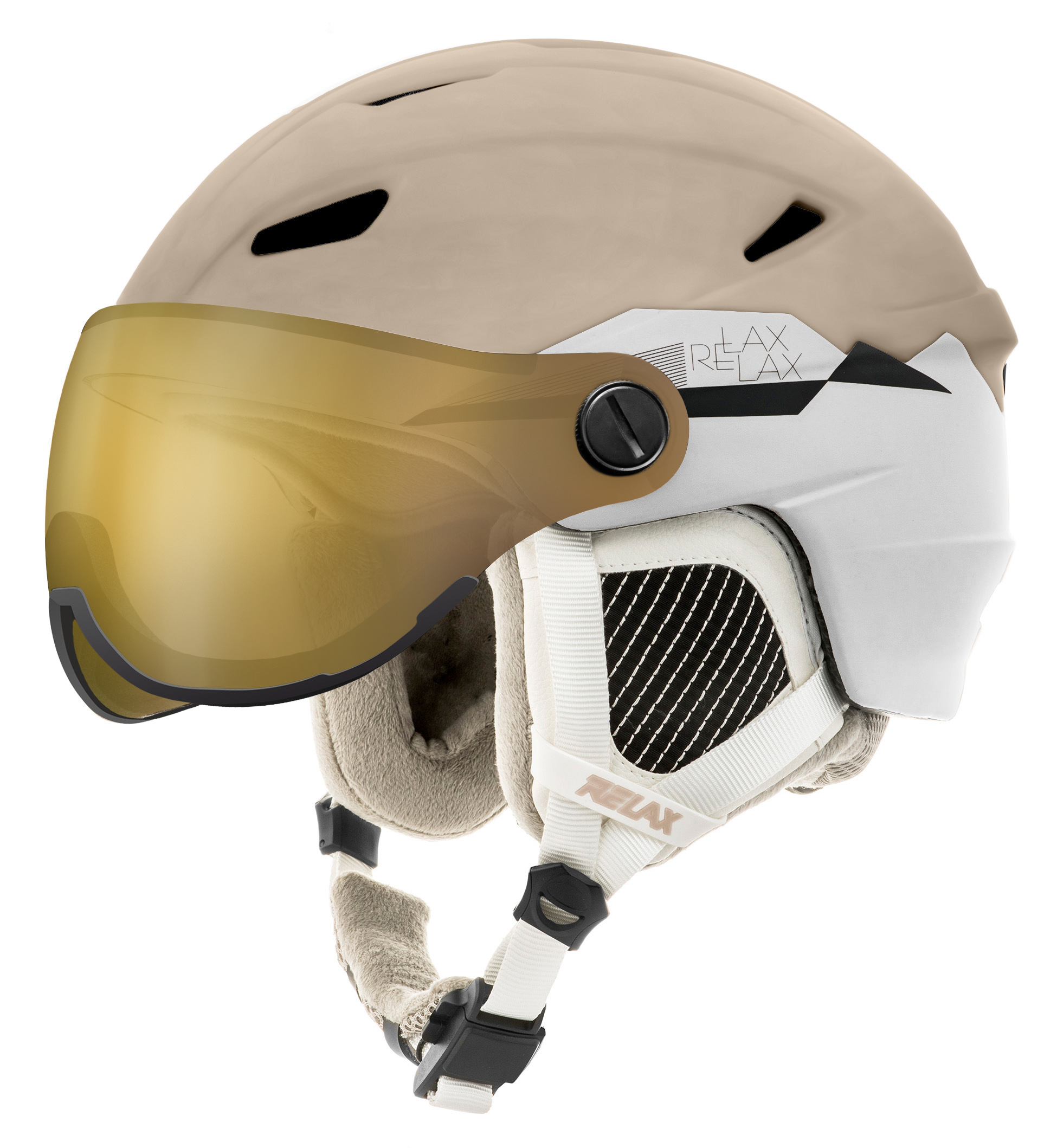 Lyžařská helma RELAX STEALTH RH24K Velikost: M