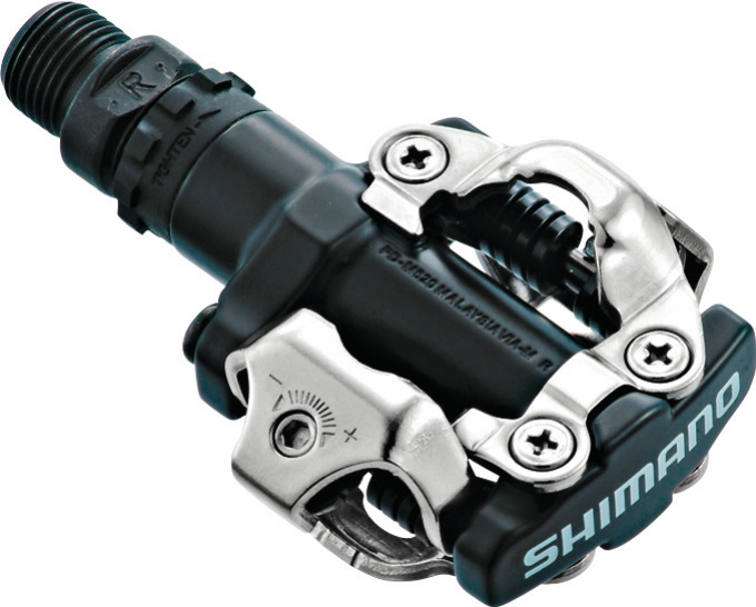 SHIMANO pedály MTB ostatní PD-M520 SPD zarážky SM-SH51 bez odrazek černé