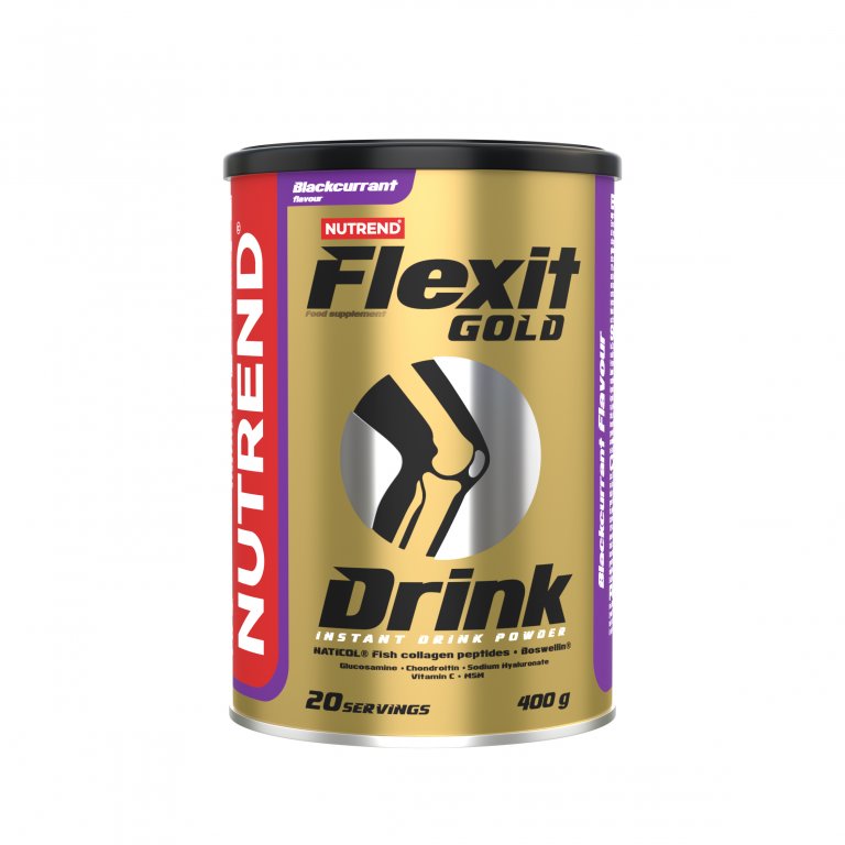 nápoj Nutrend Flexit GOLD Drink 400g černý rybíz