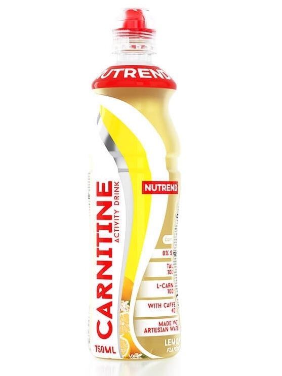 nápoj Nutrend CARNITINE with caffeine 750ml CITRON