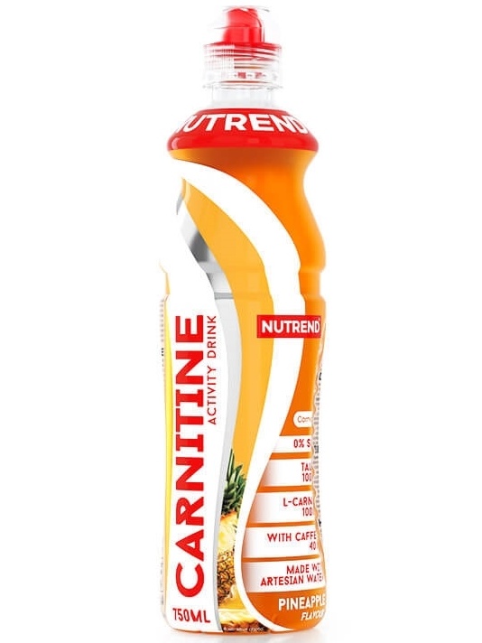 nápoj Nutrend CARNITINE with caffeine 750ml ANANAS