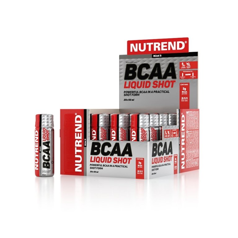 nápoj Nutrend BCAA Liquid Shot 20x60ml