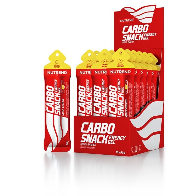 gel Nutrend Carbosnack CITRON sáček