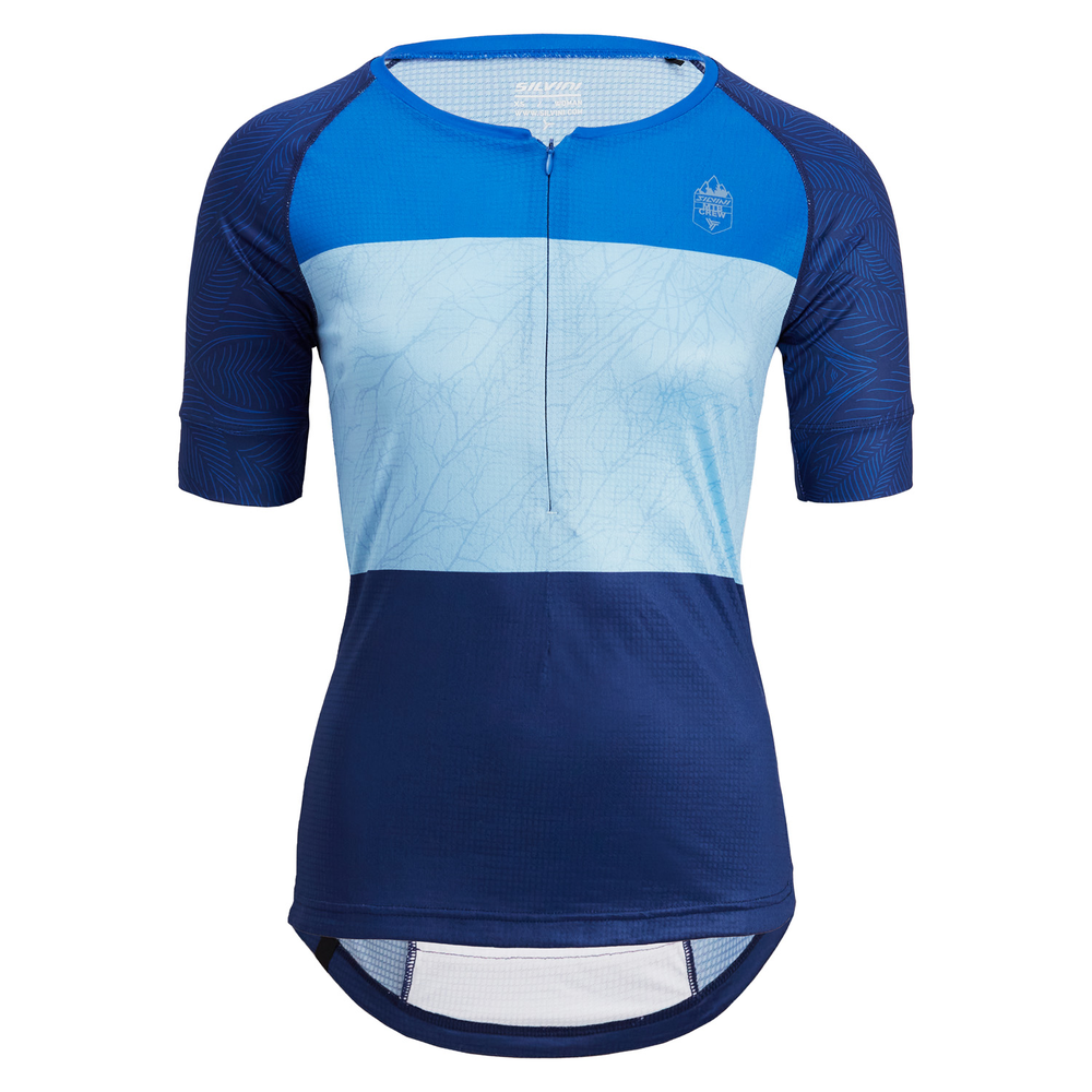 Cyklistický dámský dres Silvini Stabina navy/blue Velikost: XS