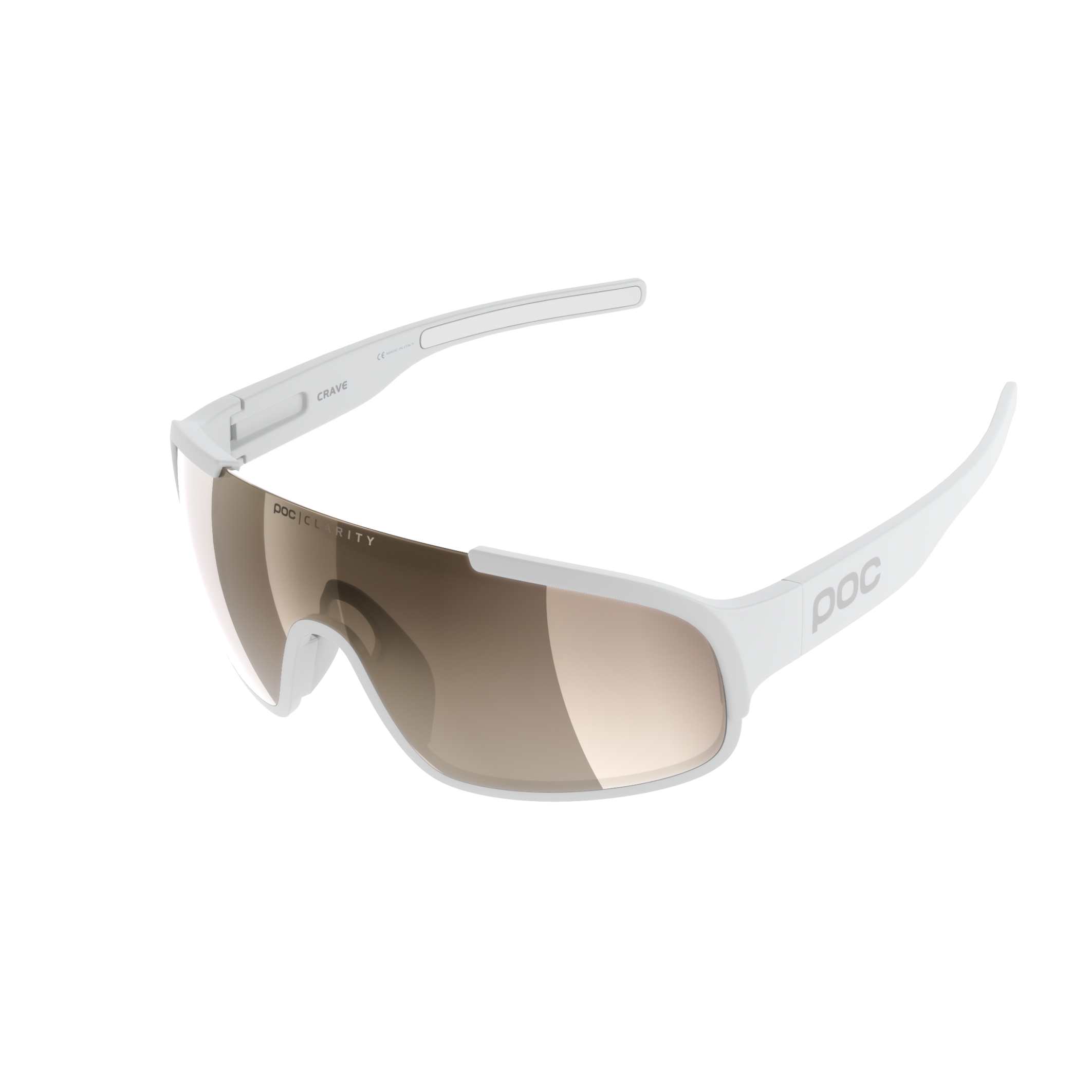 Sportovní sluneční brýle POC Crave Hydrogen White BSM