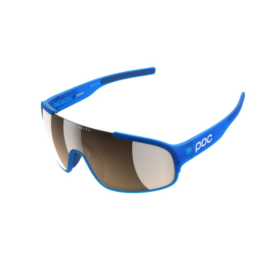 Sportovní sluneční brýle POC Crave Opal Blue Translucent OS