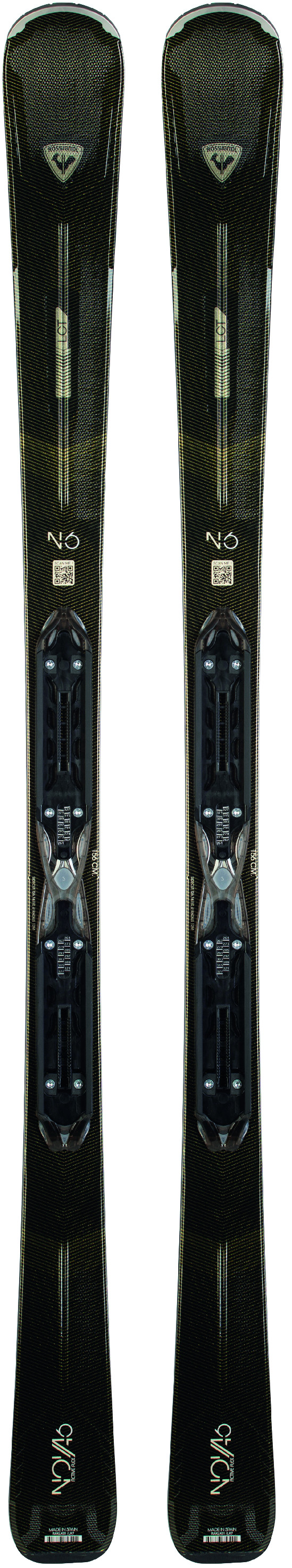 Rossignol Nova 6 Xpress + Xpress W 11GW B83 Black/SPKL 23/24 Velikost: 163