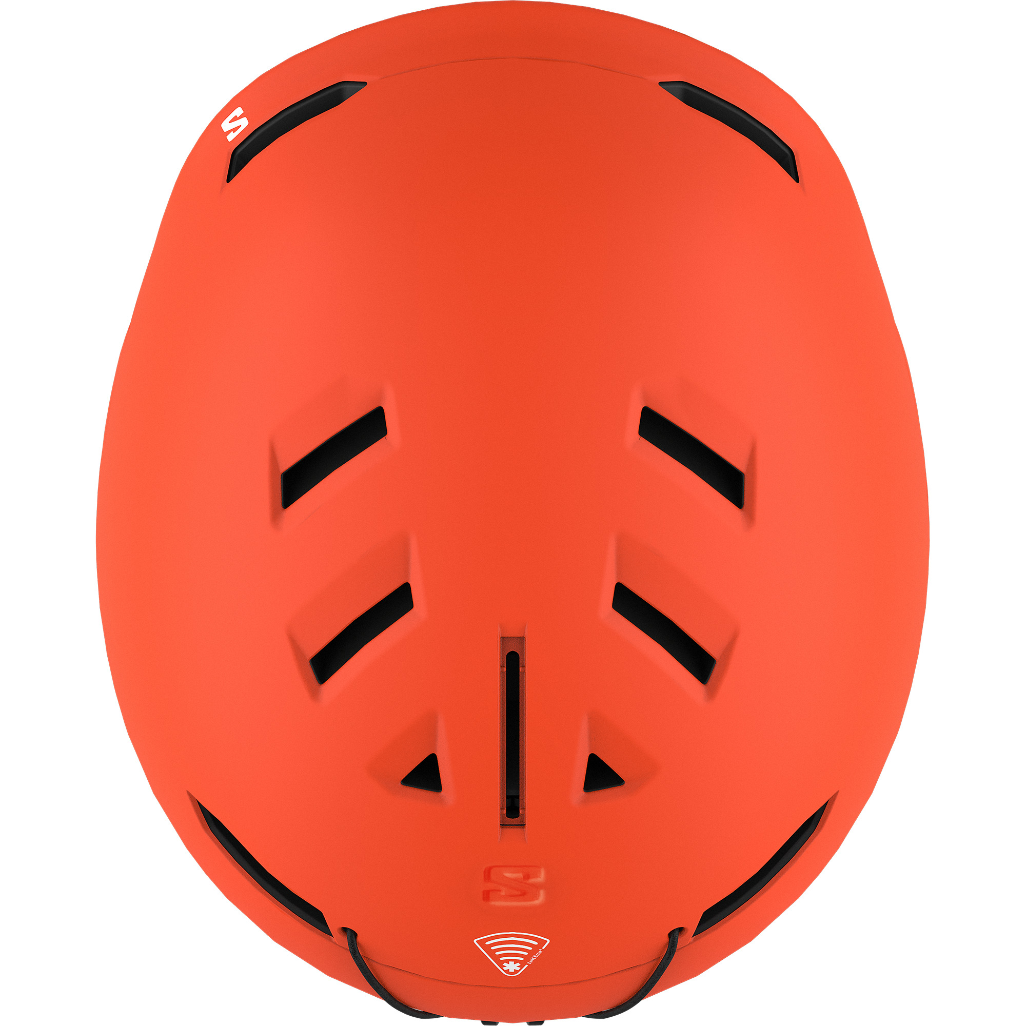 Lyžařská helma Salomon Husk Jr Neon orange 23/24 Velikost: JM (56-59)