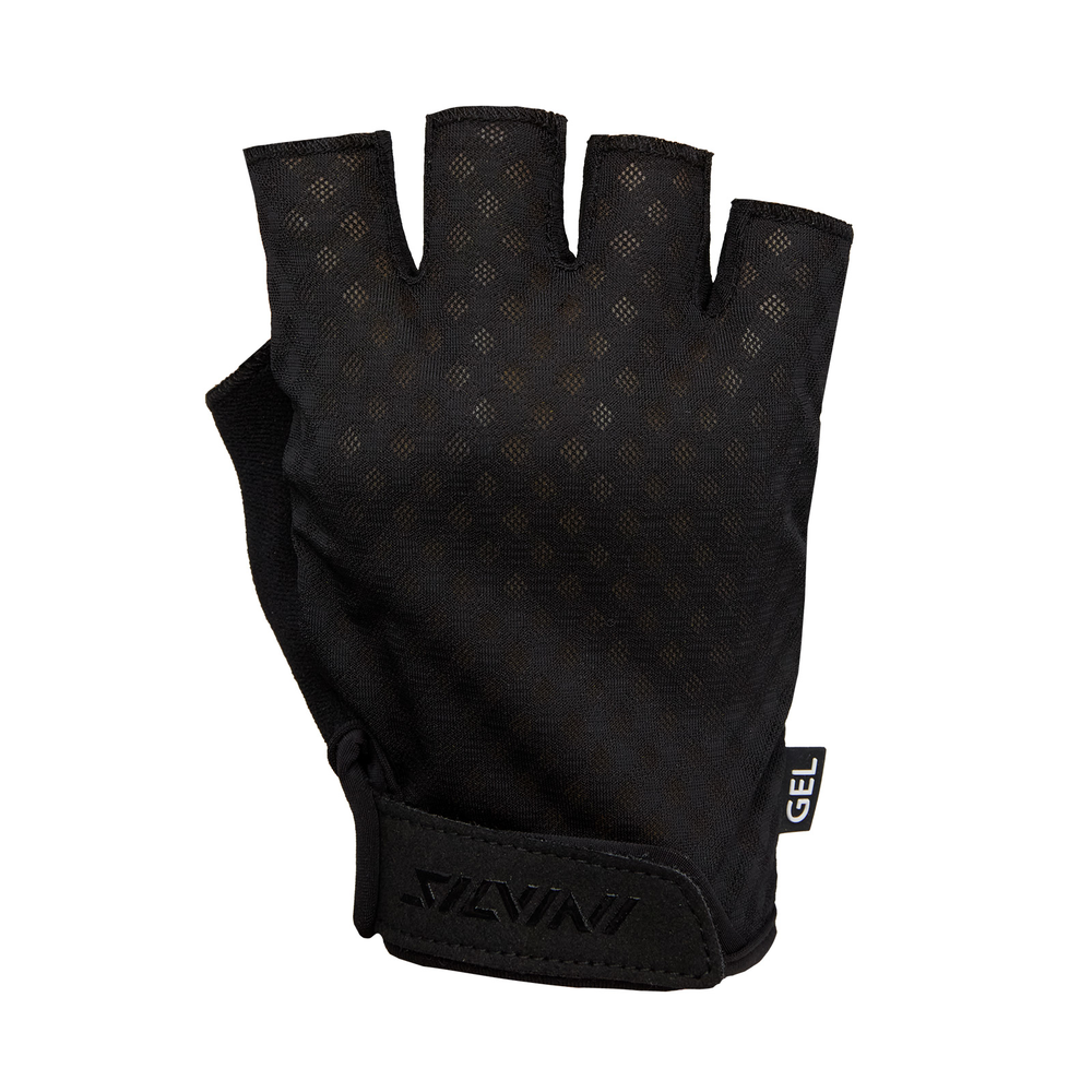 Cyklistické pánské rukavice Silvini Gaiono black Velikost: XXL