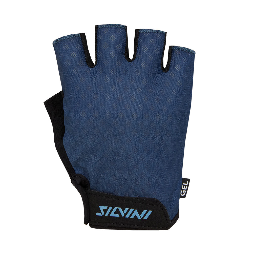 Cyklistické pánské rukavice Silvini Gaiono navy/black Velikost: XL