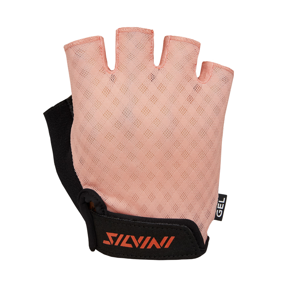 Cyklistické dámské rukavice Silvini Gaiona orange/black Velikost: M