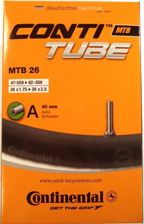 duše Continental MTB 26 (47-559/62-559) AV/40mm