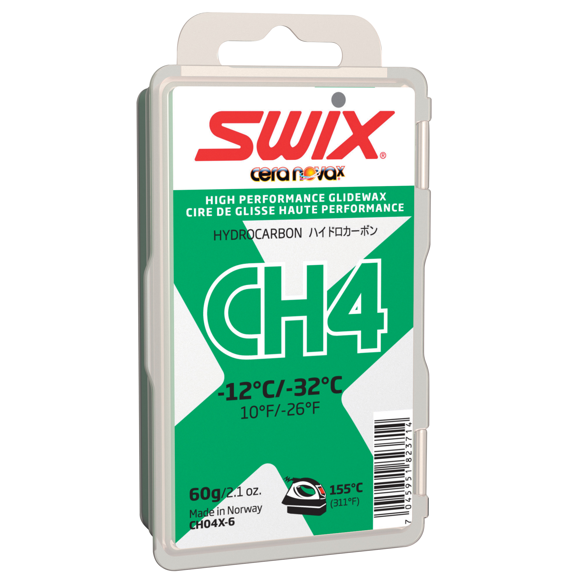 Skluzný vosk SWIX CH4X 60g