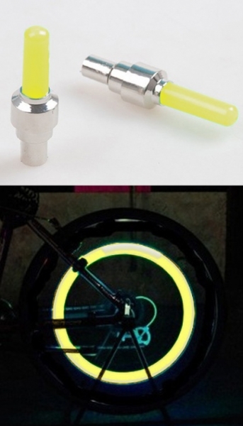 Altima čepička ventilku LED žlutá