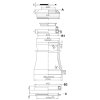 hlavové složení AH 11/8"-1.5" Al cartr.