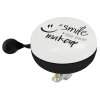 zvonek M-Wave velký A smile is the best makeup
