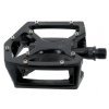 pedály BMX úzký závit 1/2"Al černé 534g