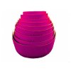 omotávka BIKERIBBON EOLO Fluo reflex růžová
