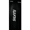 Kompresní návleky Silvini Castello Black-White (Velikost L/XL)