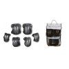 Chrániče na brusle Multitech Gear black (Velikost  S)
