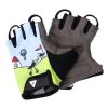 Cyklistické rukavice Rascal kluk modrá/zelená (Velikost S)