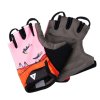 Cyklistické rukavice Rascal holka růžová/černá (Velikost S)