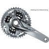 kliky Shimano Alivio FC-M4050 3x9 40/30/22z 170mm antracit original balení