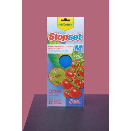 Modré lepové pásy Stopset na strapky