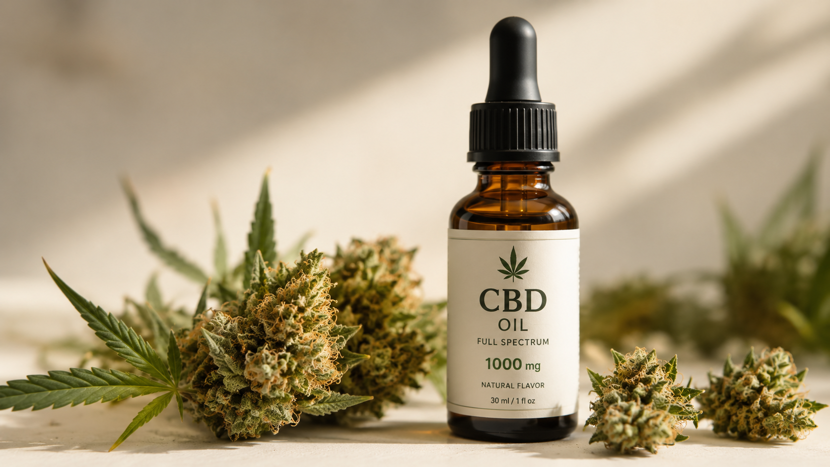 CBD olej a konopné květy — informační přehled o CBD a jeho účincích