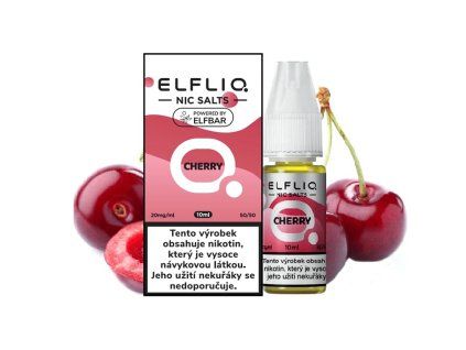 Cherry 20mg (Třešeň), Elfliq Salt 10ml