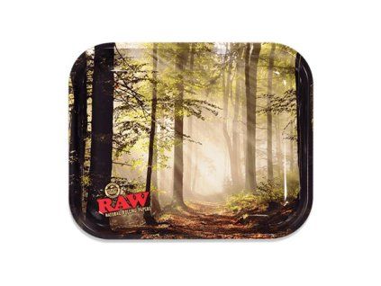 rolovaci podnos raw smokey forest rolling tray 1 ks