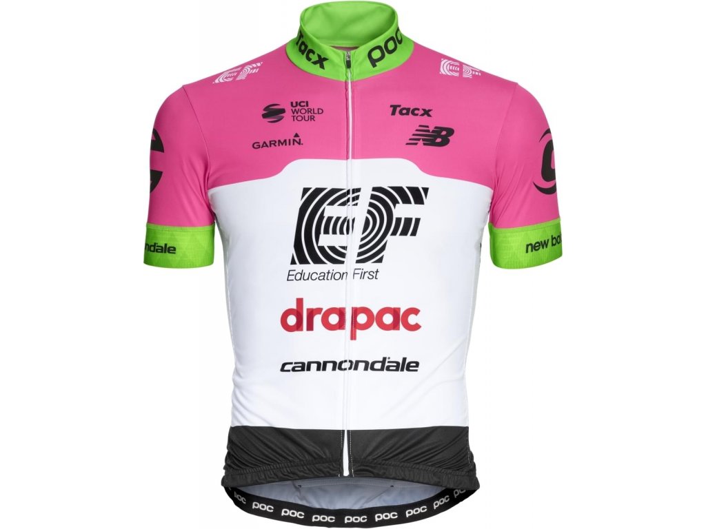 Cyklistický dres POC EF Jersey - Fluorescent Pink | Urbisport - Lyzelevne.cz