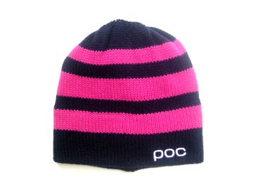 1447 1 poc striped beanie dubnium blue chromium pink