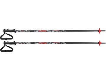 Leki Rider Vario black-white-red 85-105