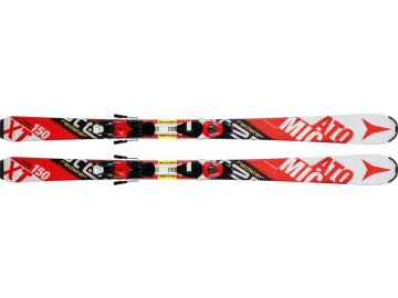 Atomic Redster Jr III Etm White/Red 14/15 + vázání XTE 7 (Délka 150, Pro koho DĚTSKÉ)