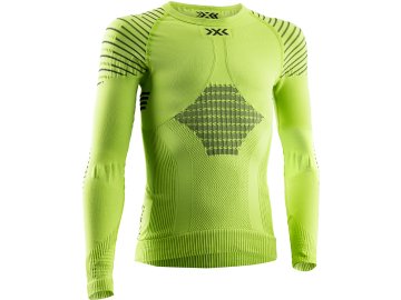 cze pl Funkcni triko X BIONIC INVENT 4 0 SHIRT LG SL JUNIOR GREEN LIME BLACK 2020 21 5322 5