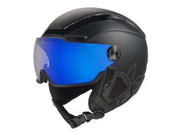 BOLLÉ V-LINE Black Matte Photochromic Blue Mirror Lens Cat 1-3