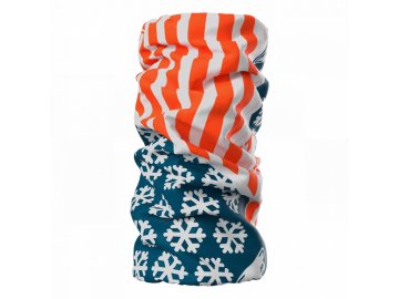 dynafit logo neck gaiter nimbus