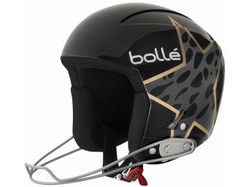 Bolle Podium - Shiny Black / Cheetah Star 16/17 (Velikost XS/ 54cm)