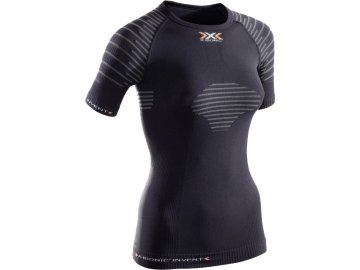 X-Bionic Invent Summerlight Shirt Short Sleeves - black/anthracite dámské tílko I020296 B014 16/17 (Velikost XL)