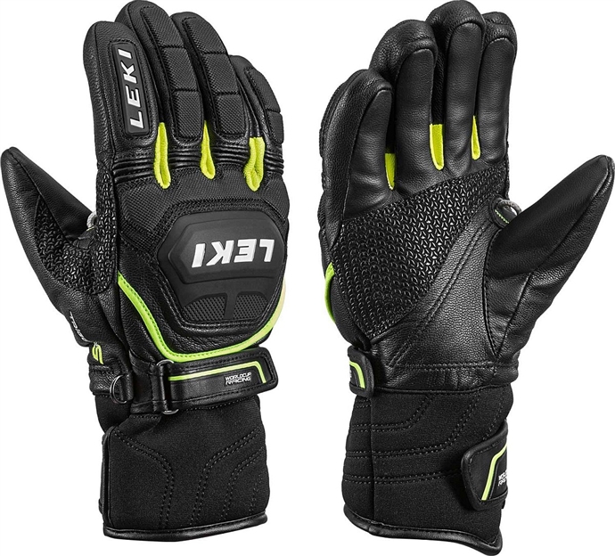 Leki Worldcup Race Flex S Junior - Black/yellow Velikost: 6