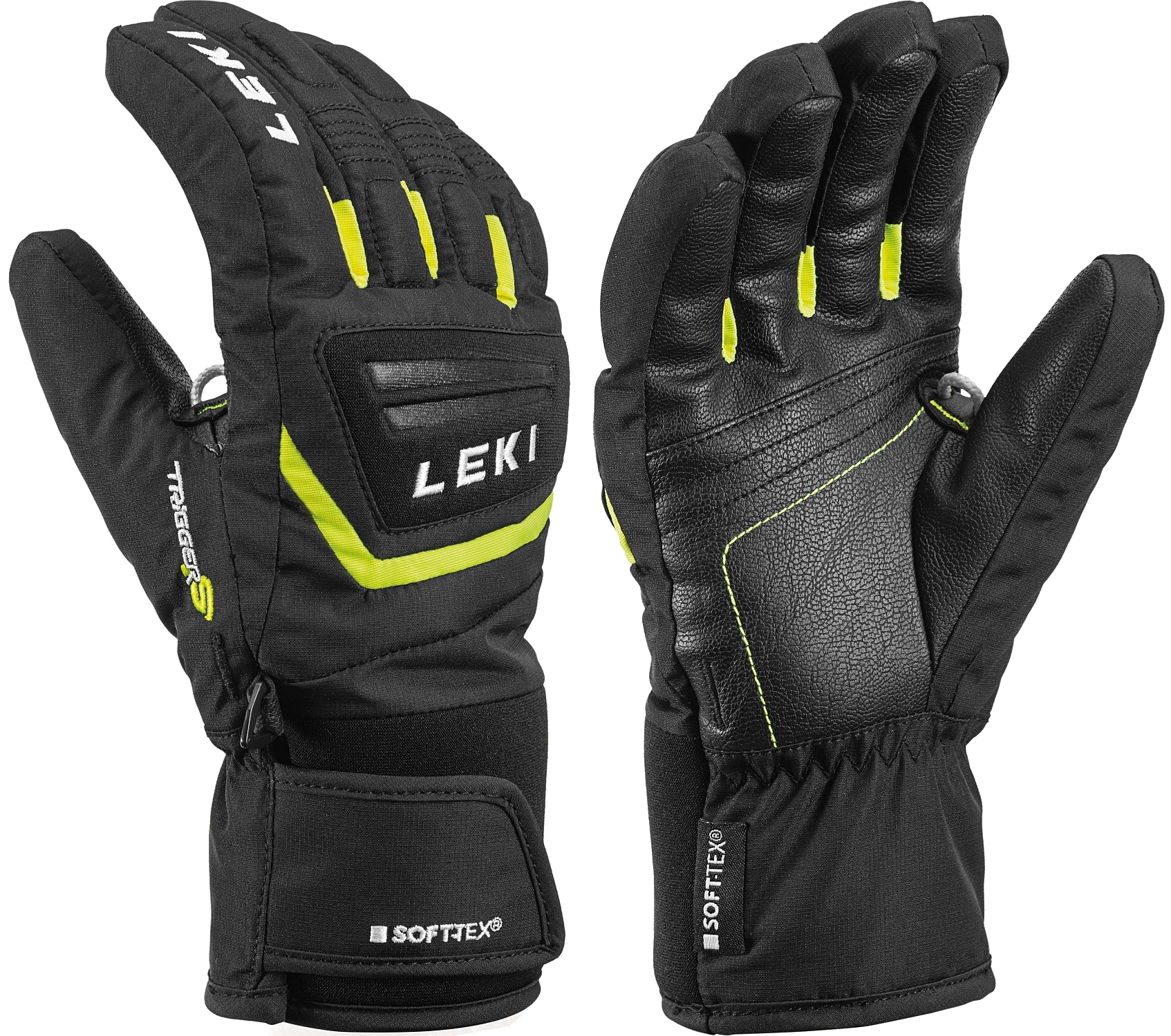 Leki Griffin S Junior Black/yellow 649805702 Velikost: 6
