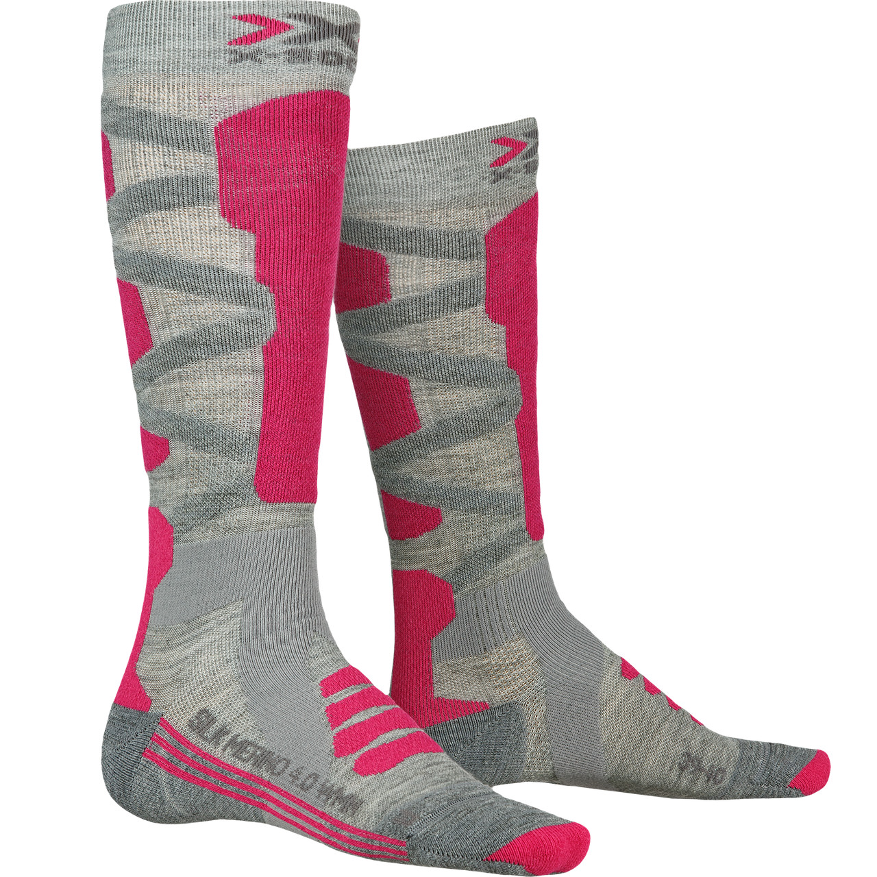 x - bionic X-Socks Women SILK MERINO grey melange Ponožky: 41-42