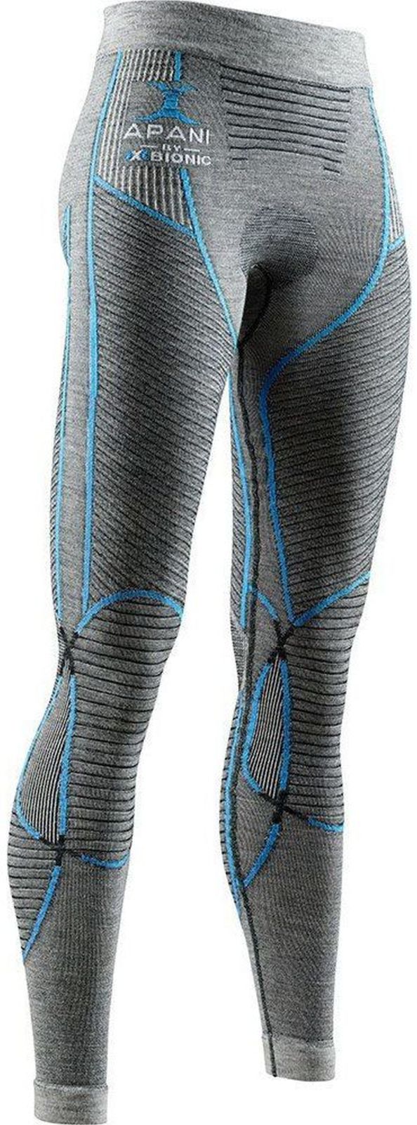x - bionic X-Bionic Apani® 4.0 Merino Pants Wmn - black/grey/turquoise Velikost oblečení: L