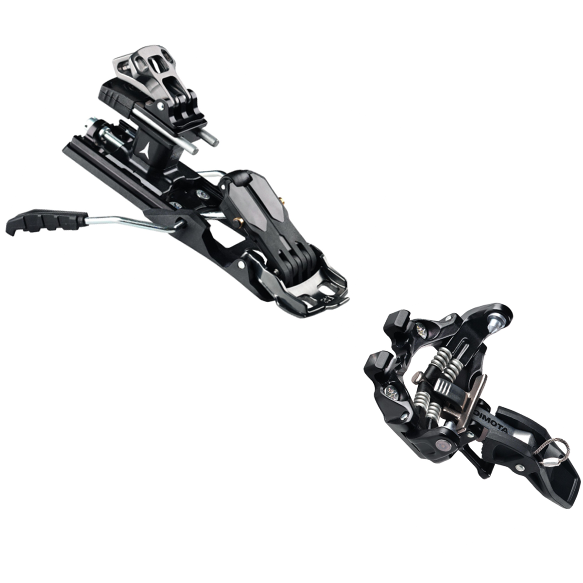Atomic Backland Tour Black/Gunmetal + Brakes 21/22 šířka brzd: 100