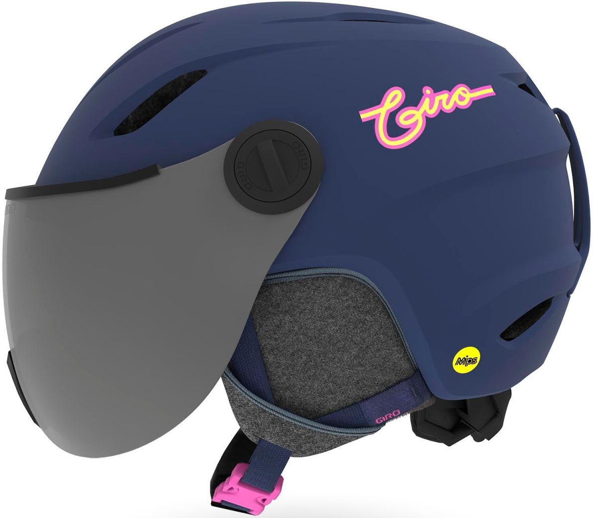 Giro Buzz MIPS - Mat Midnight/Neon Lights Velikost: S/52-55,5 cm
